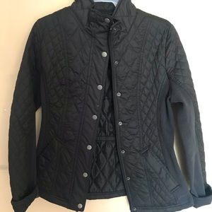 Merona quilted jacket in black